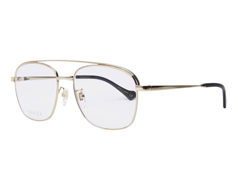 Gucci GG1103O 001 Occhiali da Vista Shiny Gold